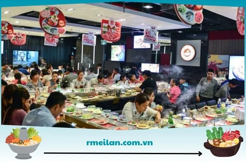 Kichi Kichi Tây Ninh – Buffet lẩu băng chuyền